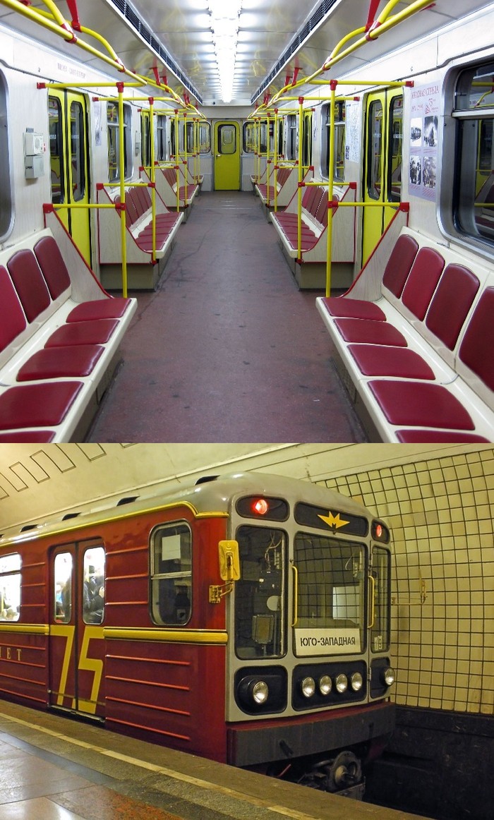 Уникальные поезда московского метро Уникальные поезда московского метро