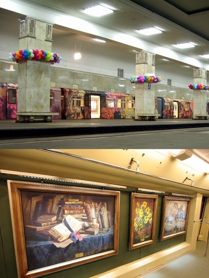 Уникальные поезда московского метро Уникальные поезда московского метро