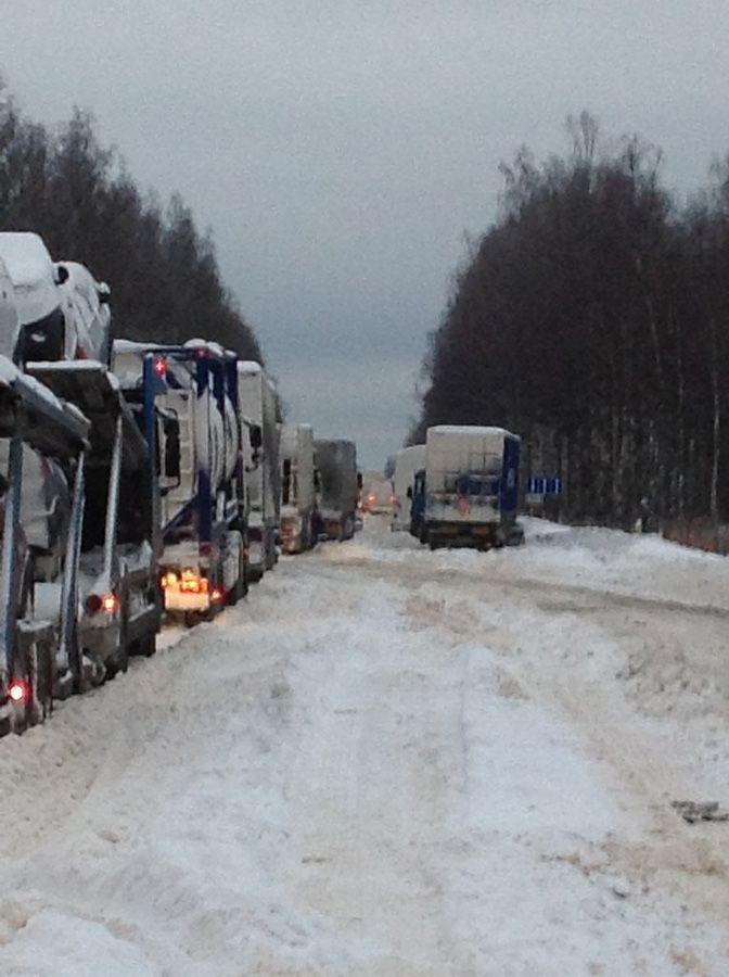 События на трассе Москва — Санкт-Петербург