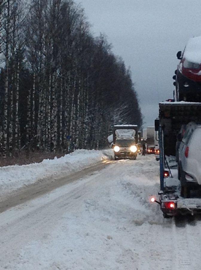 События на трассе Москва — Санкт-Петербург
