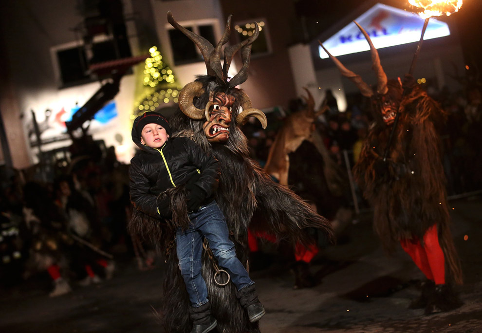 Дьявол (Крампус) в альпийском регионе