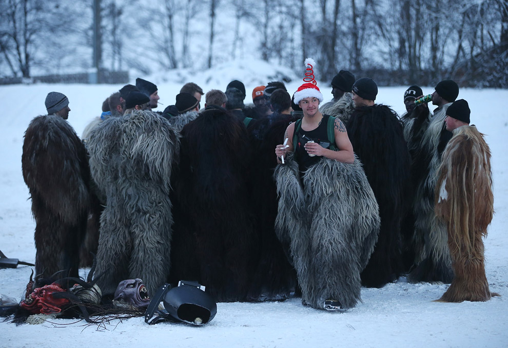 Дьявол (Крампус) в альпийском регионе