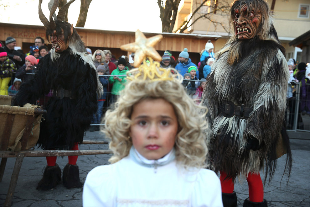 Дьявол (Крампус) в альпийском регионе