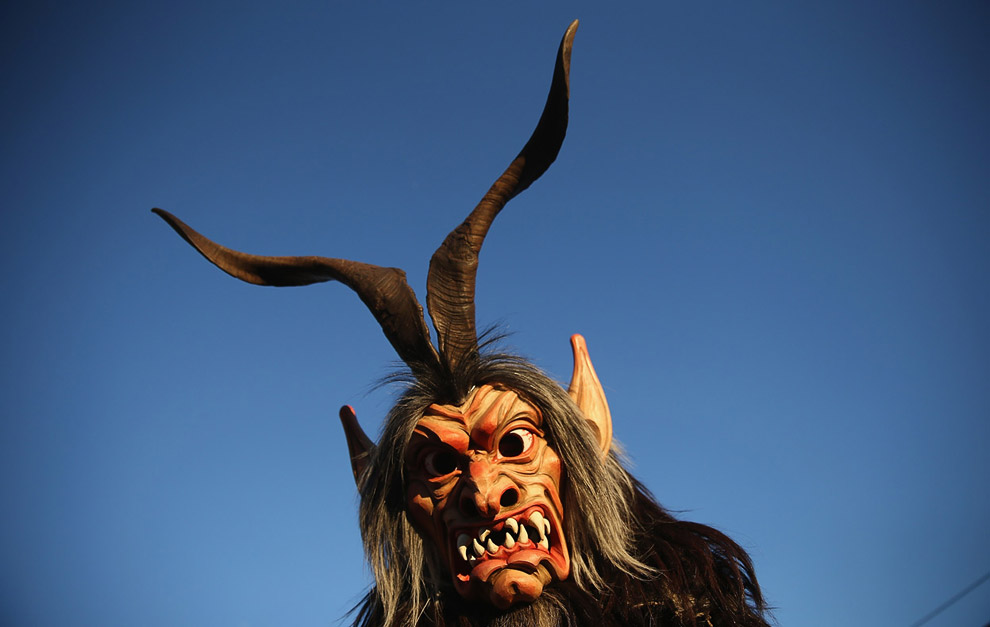 Дьявол (Крампус) в альпийском регионе