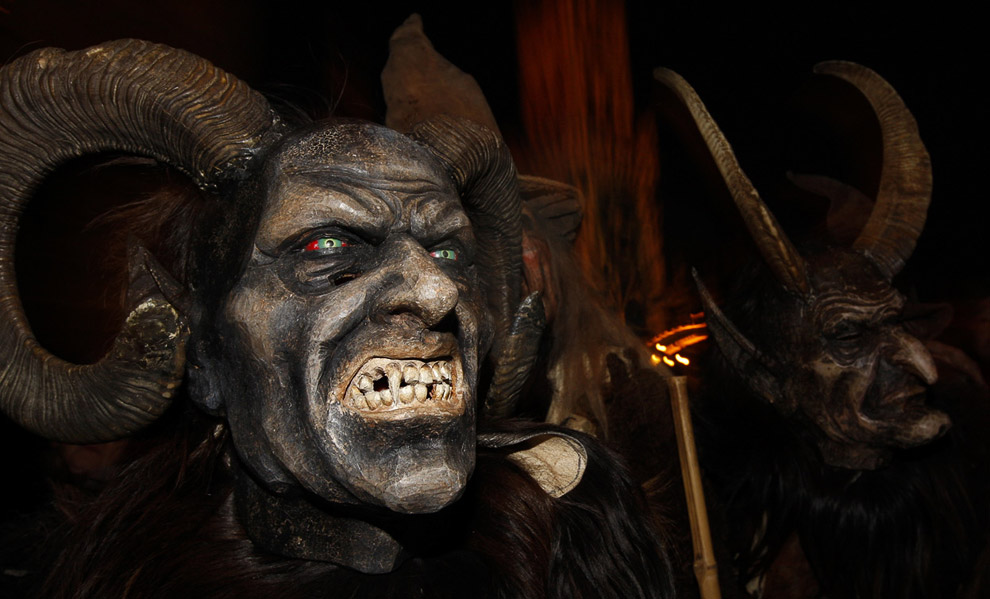 Дьявол (Крампус) в альпийском регионе