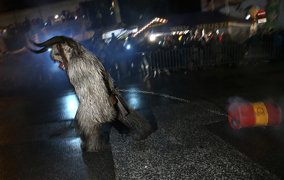 Дьявол (Крампус) в альпийском регионе