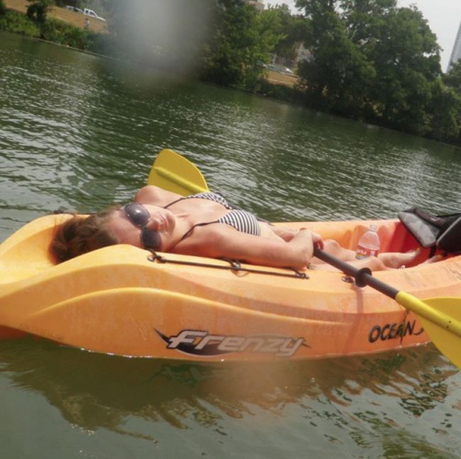 Девчонки на каяках