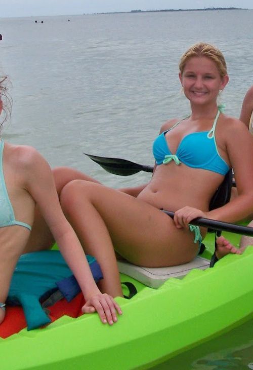 Девчонки на каяках