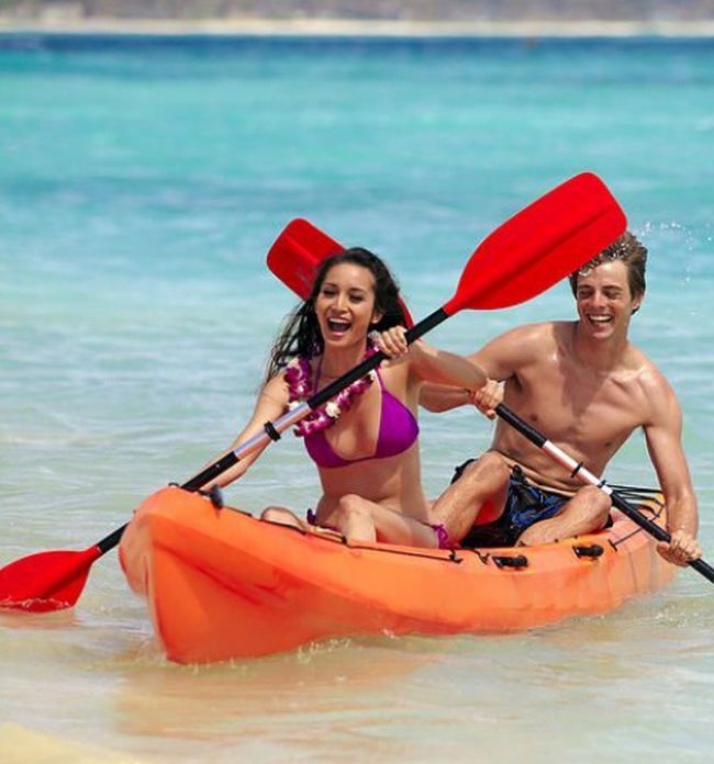 Девчонки на каяках