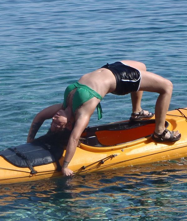 Девчонки на каяках