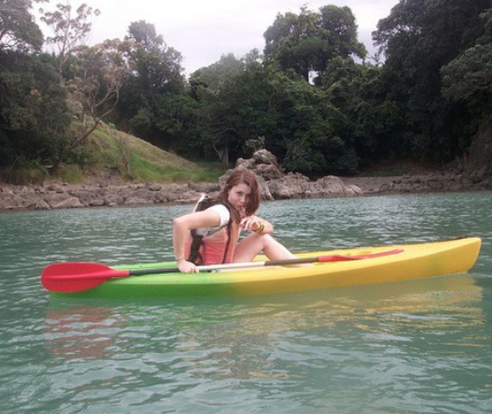 Девчонки на каяках