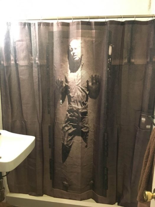 Шторы для ванн с необычными рисунками