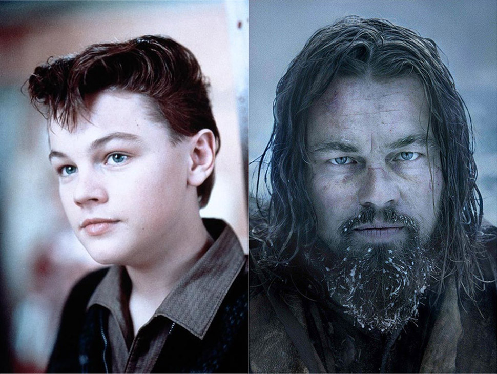 Знаменитости в своих первых фильмах и сейчас