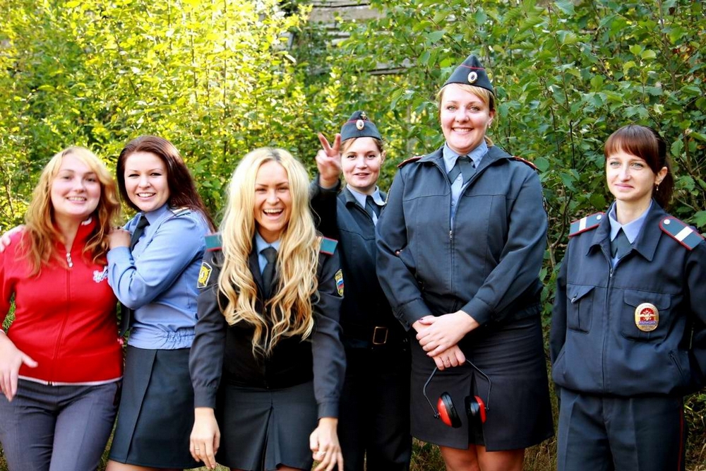 Девушки в полиции России