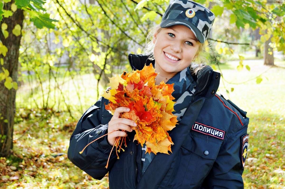 Девушки в полиции России