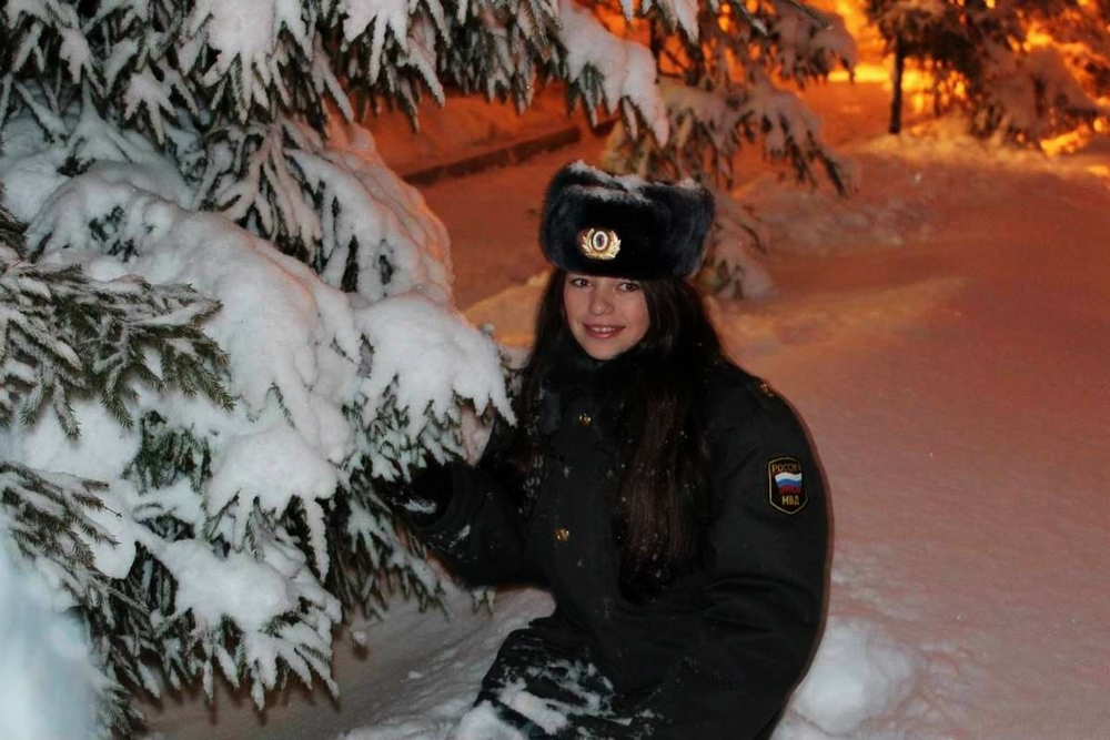 Девушки в полиции России