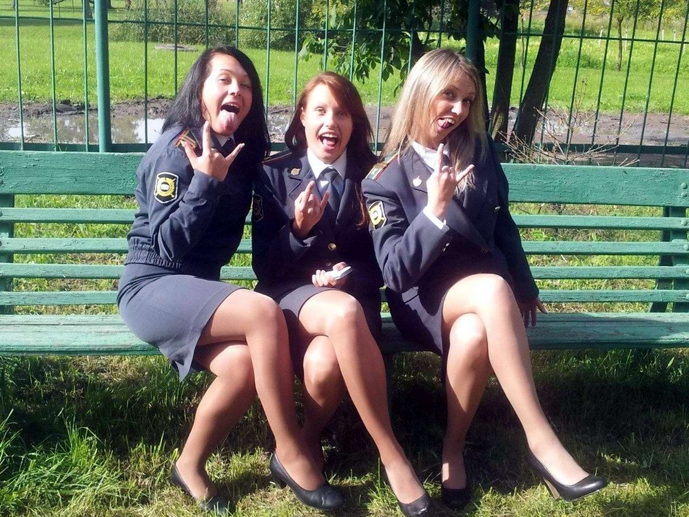 Девушки в полиции России