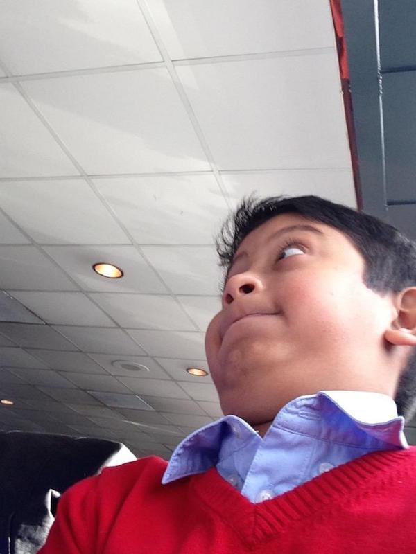 Ну у тебя и рожа ...