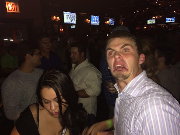 Ну у тебя и рожа ...