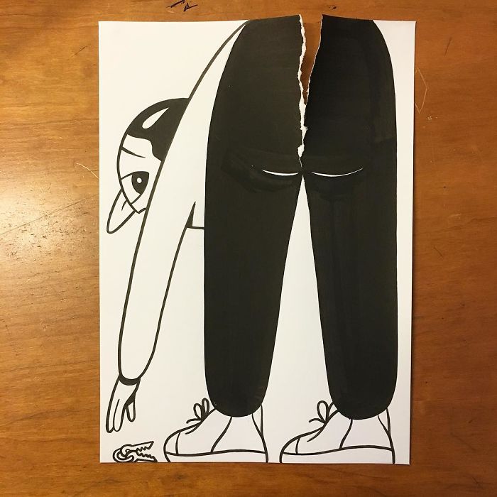 Кажется, что эти рисунки вот-вот спрыгнут с бумаги