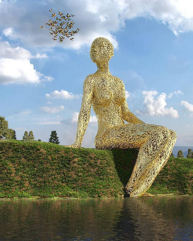 Зарисовки скульптур, потрясающие своим великолепием