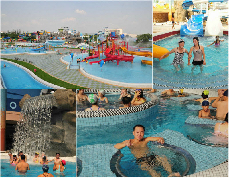 Аквапарк в Северной Корее