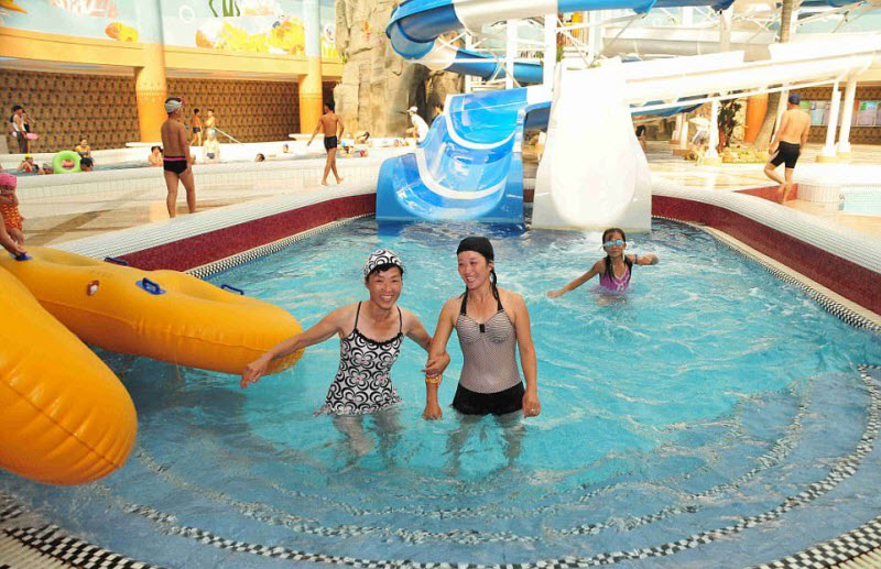 Аквапарк в Северной Корее