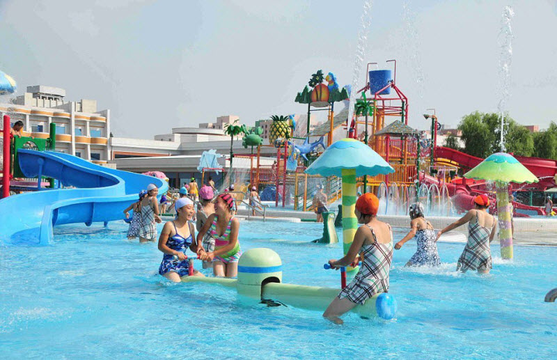 Аквапарк в Северной Корее