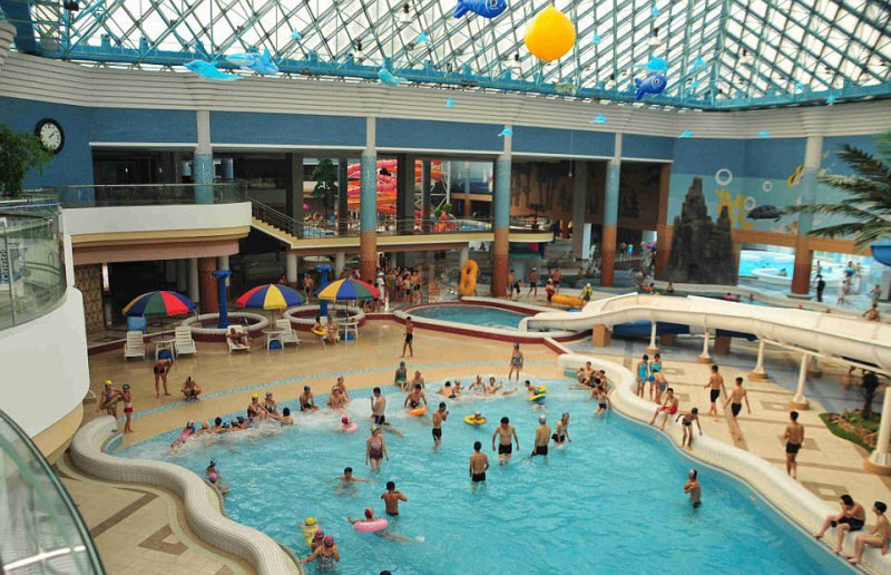 Аквапарк в Северной Корее