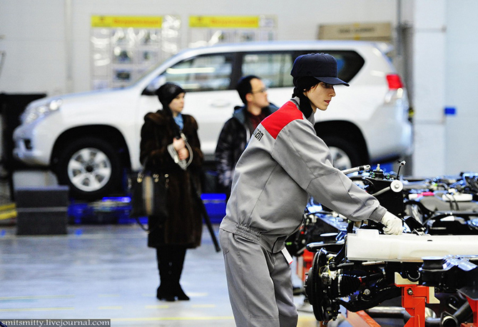 Как делают автомобили Toyota Как делают автомобили Toyota