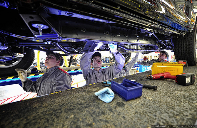 Как делают автомобили Toyota Как делают автомобили Toyota