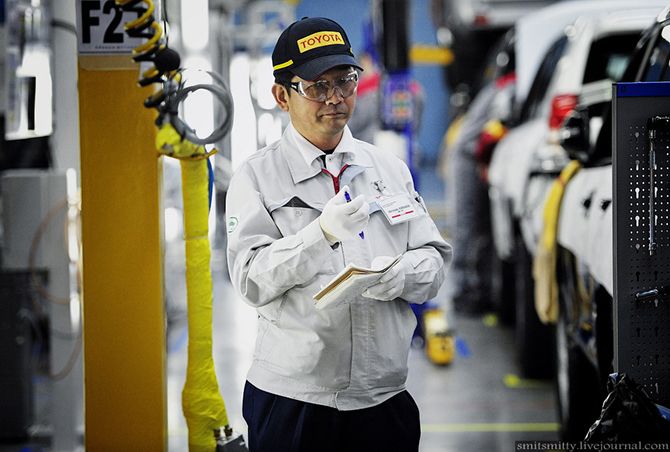 Как делают автомобили Toyota Как делают автомобили Toyota