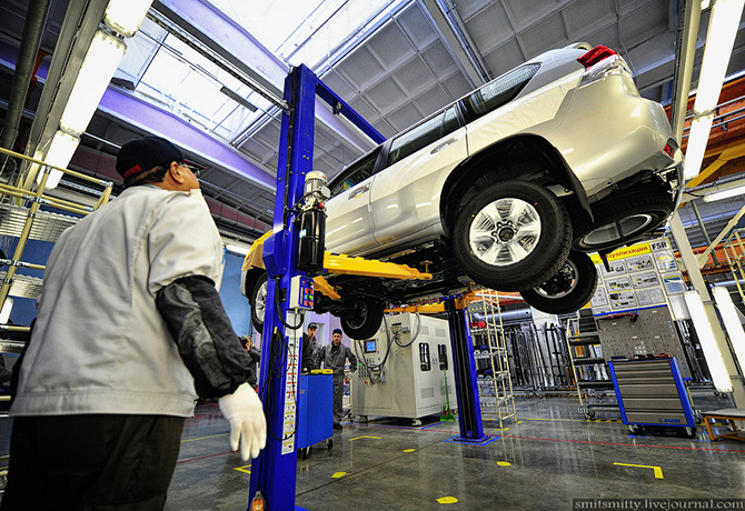 Как делают автомобили Toyota Как делают автомобили Toyota