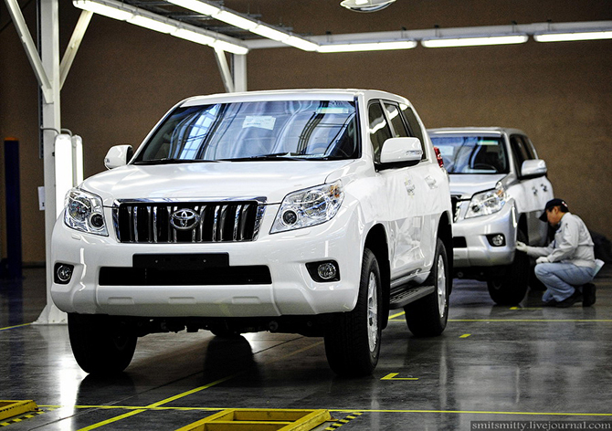 Как делают автомобили Toyota Как делают автомобили Toyota