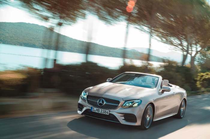 Новый роскошный кабриолет Mercedes класса E Новый роскошный кабриолет Mercedes класса E