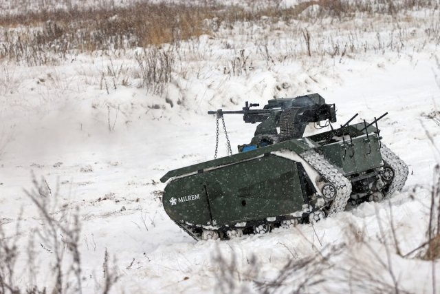 Как прошли первые испытания военного робота THeMIS ADDER Как прошли первые испытания военного робота THeMIS ADDER