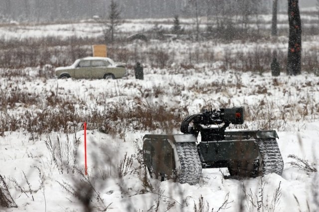 Как прошли первые испытания военного робота THeMIS ADDER Как прошли первые испытания военного робота THeMIS ADDER