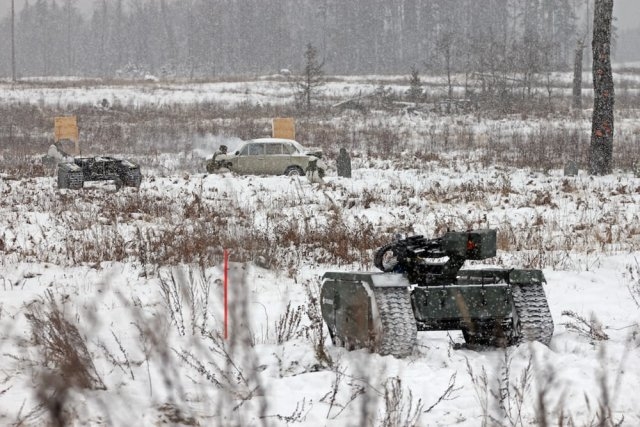 Как прошли первые испытания военного робота THeMIS ADDER Как прошли первые испытания военного робота THeMIS ADDER