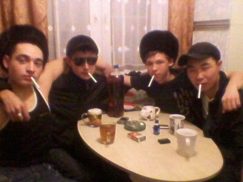 Чад и копоть сюжетов из фотографий вконтакте