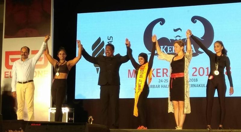 На конкурсе бодибилдеров победа досталась индианке в хиджабе