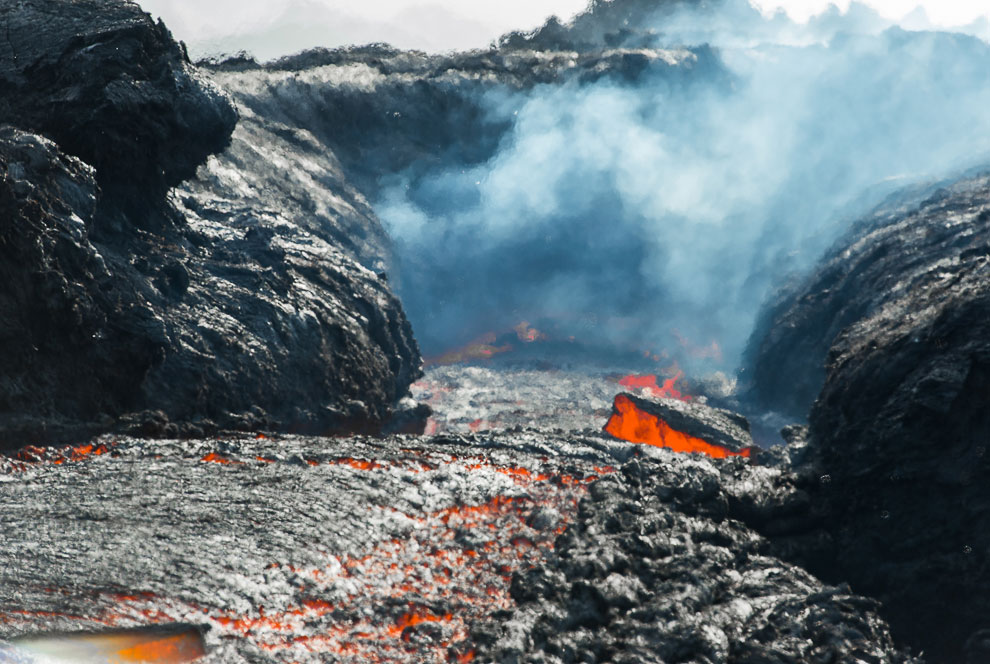 Извержение вулкана Толбачик на Камчатке. Часть 2