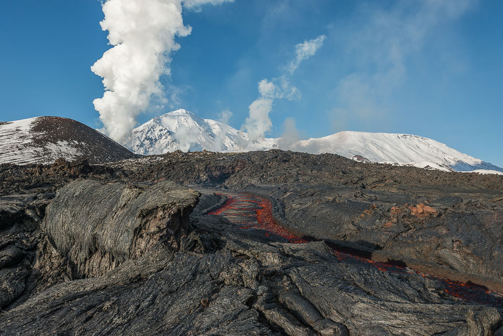 Извержение вулкана Толбачик на Камчатке. Часть 2