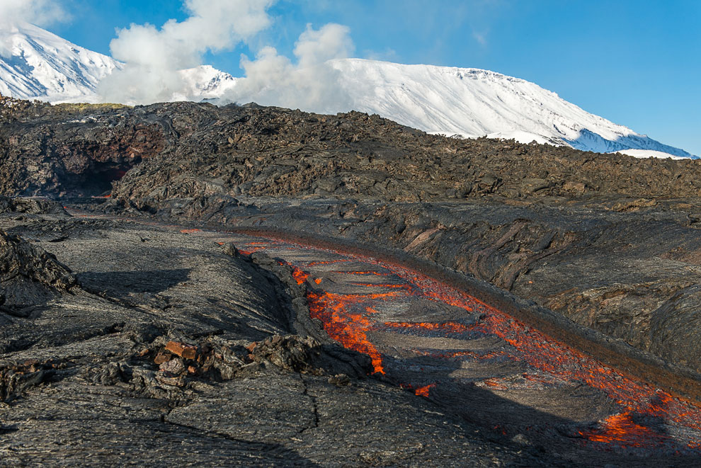 Извержение вулкана Толбачик на Камчатке. Часть 2