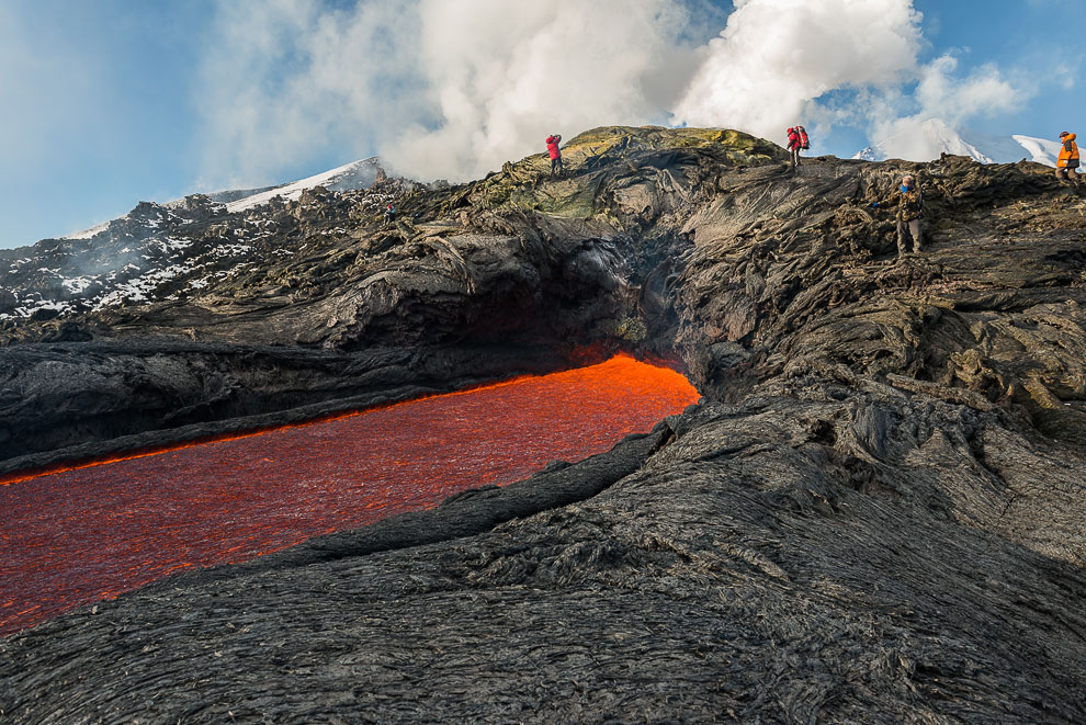 Извержение вулкана Толбачик на Камчатке. Часть 2