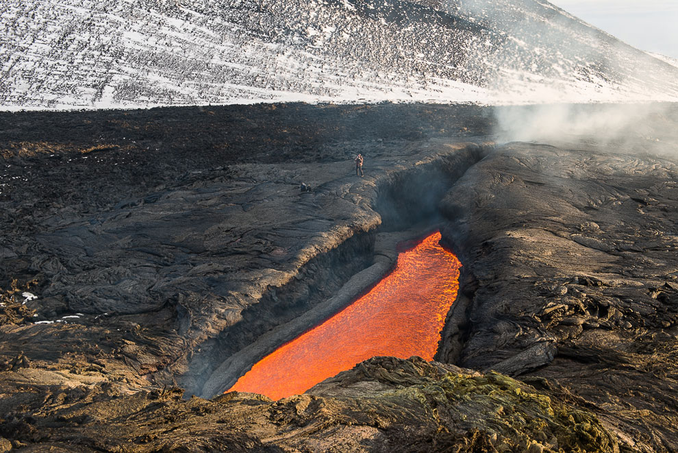 Извержение вулкана Толбачик на Камчатке. Часть 2