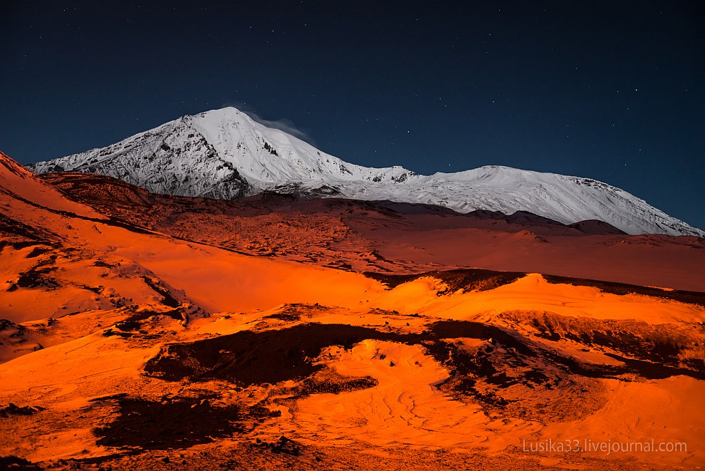 Извержение вулкана Толбачик на Камчатке. Часть 2