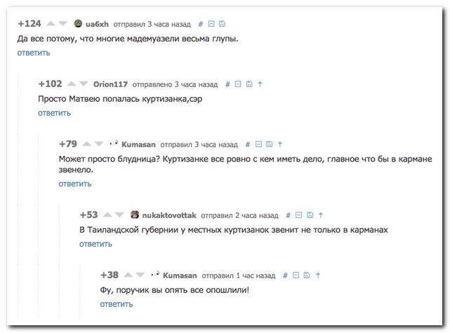 Смешные комментарии из социальных сетей