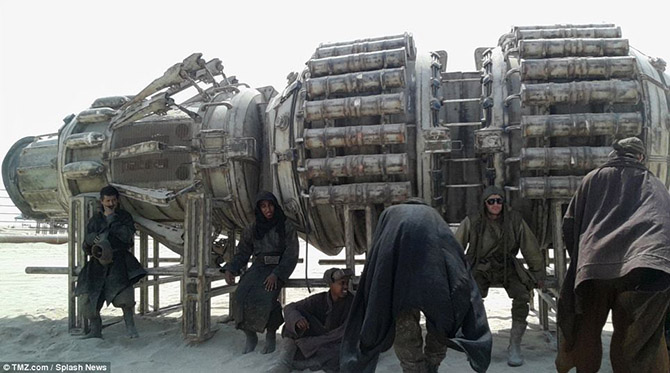 Как проходят съемки новых «Звездных войн» (26 фото)