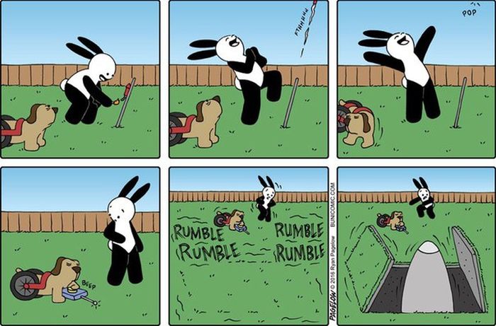 Смешные комиксы