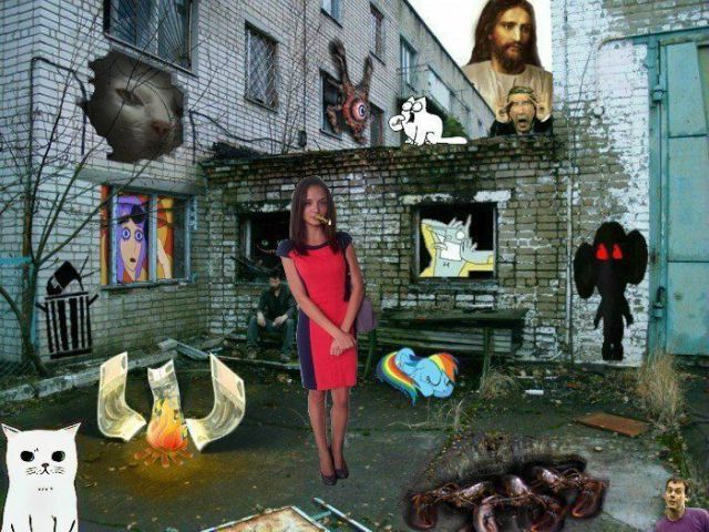 Поменяйте фон